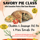 Pie-Making Classes with Chef Jenn Reisman are back!
