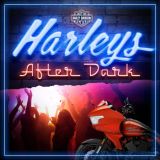 Harleys After Dark