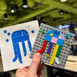 Letterpress with LEGO® Bricks