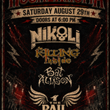 Road to Rocklahoma with Nikoli and more at The Rail
