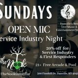 Sunday open mic night
