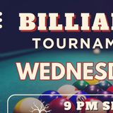 Billiards tournament