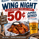 50¢ Wing Night