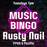 MUSIC BINGO TUESDAYS 7-9PM