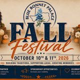 Blue Bonnet Palace Annual Fall Festival & Pumpkin Patch