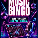 🎶 TUESDAYS = MUSIC BINGO! 🎶