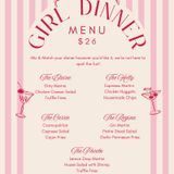 Girl Dinner