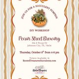 Succulent Pumpkin DIY Workshop