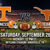 University of Tennessee Vs. Texas Watch Party