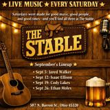 Live Music • Ever Saturday • The Stable • September Line Up