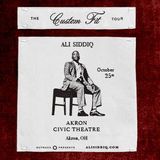 Ali Siddiq: The Custom Fit Tour