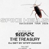 Spike Hellis, Nuxx, The Treasury W/ DJ Stiff Dance