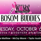 WQMX Bosom Buddies Benefit with Chase Matthew and special guests McCoy Moore and Taylor Austin Dye