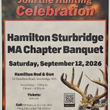 Whitetails Unlimited Dinner (with Games, Raffles & Auctions) - Saturday 9/12
