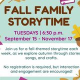 Fall Family Storytime