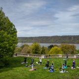 Yoga in the Garden