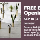 Fall Exhibitions Opening Reception