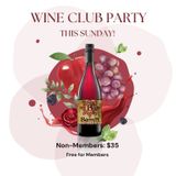 Wine Club Party — Aug 2, 2026