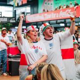 ENGLAND FANPARK: ENGLAND V SPAIN