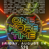One More Time 2000's EDM Hits Dance Night