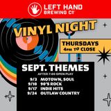 Themed Vinyl Nights in the Tasting Room
