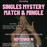 Singles Mystery Match & Mingle