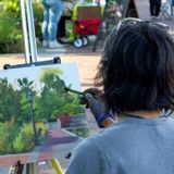 Fall Plein Air Painting with Pastels