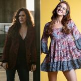 Kyra Gordon & Shanna in a Dress