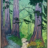 “California Treescapes” Woodcut Prints by Tom Killion
