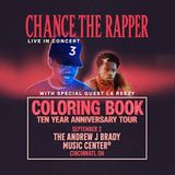 Chance The Rapper: Coloring Book 10 Year Anniversary Tour