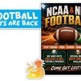 NCAA and NFL FOOTBALL