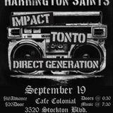 Stay Rude Presents: Harrington Saints
