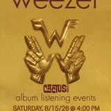 LISTENING PARTY! - WEEZER "Weezer (Gold)"