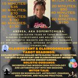 Andrea DopeWitchKira - Tarot Reader, Clairvoyant and Claircognizant