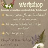 Bone Wreath Workshop