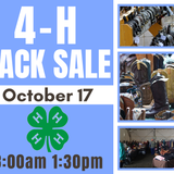 4H Tack & Bake Sale