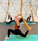 Low Hammock Aerial Yoga Training