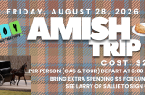 JOY AMISH COUNTRY TRIP