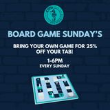 Board Game Sundays