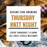 Thursday Knit Night