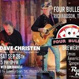 Oktoberfest at Four Bullets Brewery featuring Dave Christen Duo with Don Maracle
