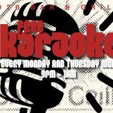 Karaoke Monday on the Patio