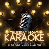 Karaoke Thursday on the Patio (free)