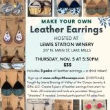 Make your Own Leather Earrings