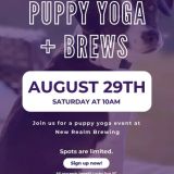 Puppy Yoga & Brews