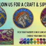 Craft & Sip - Glass Suncatcher Workshop at Wibby Brewing!