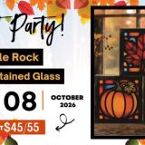 Stable Rock Painted Stained Glass Blocks