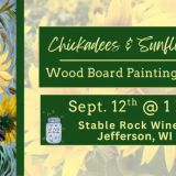 Chickadees & Sunflowers