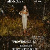 Ali McGuirk Fall Tour