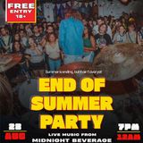 END OF SUMMER PARTY